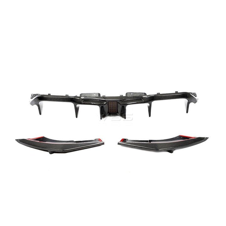 BMW F87 M2 REAR DIFFUSER GENUINE CARBON FIBER F1-STYLE