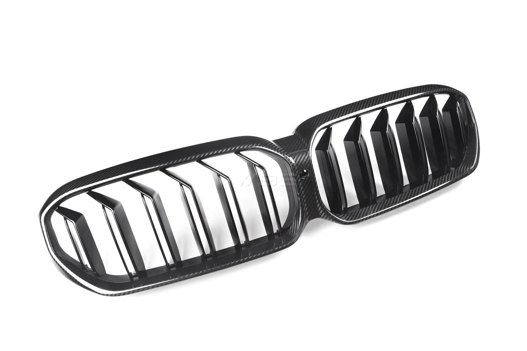 BMW F90 M5 LCI FULL OEM GRILLE REPLACEMENT GENUINE CARBON FIBER
