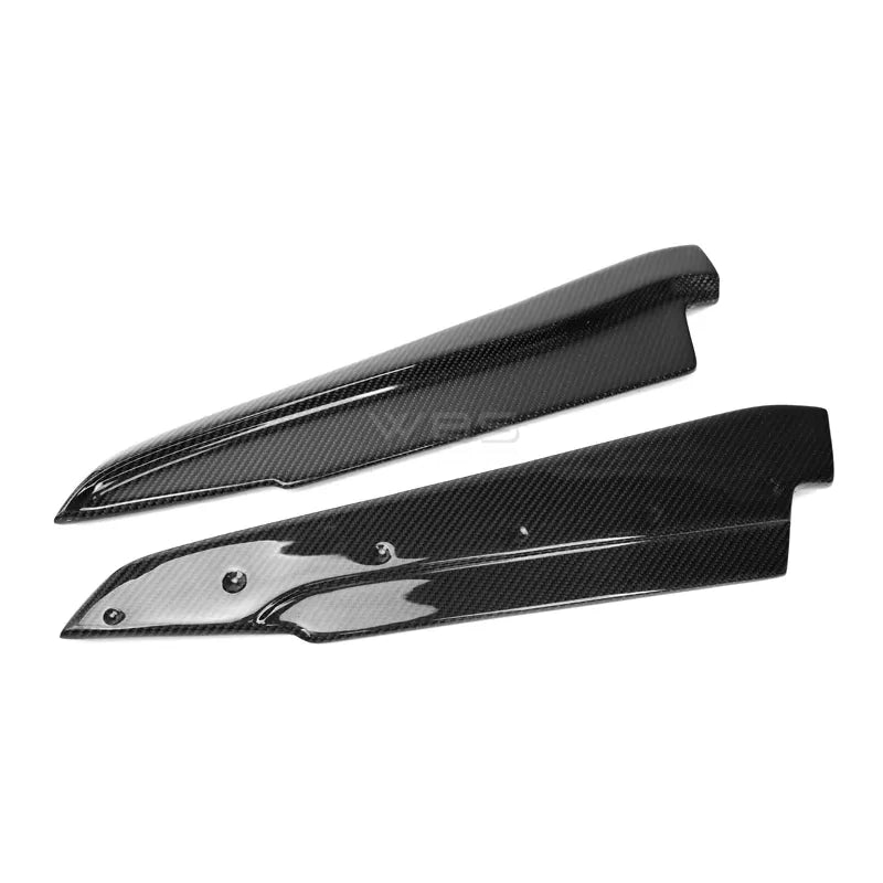 BMW E9X M3 REAR BUMPER SPLITTERS CARBON FIBER