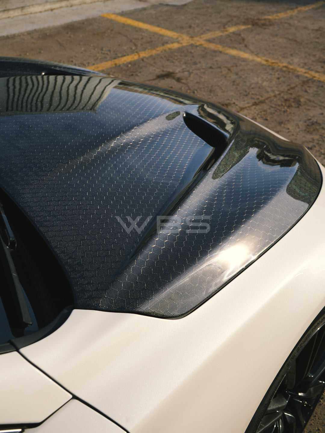 INFINITI Q50 SV STYLE GENUINE CARBON FIBER HOOD