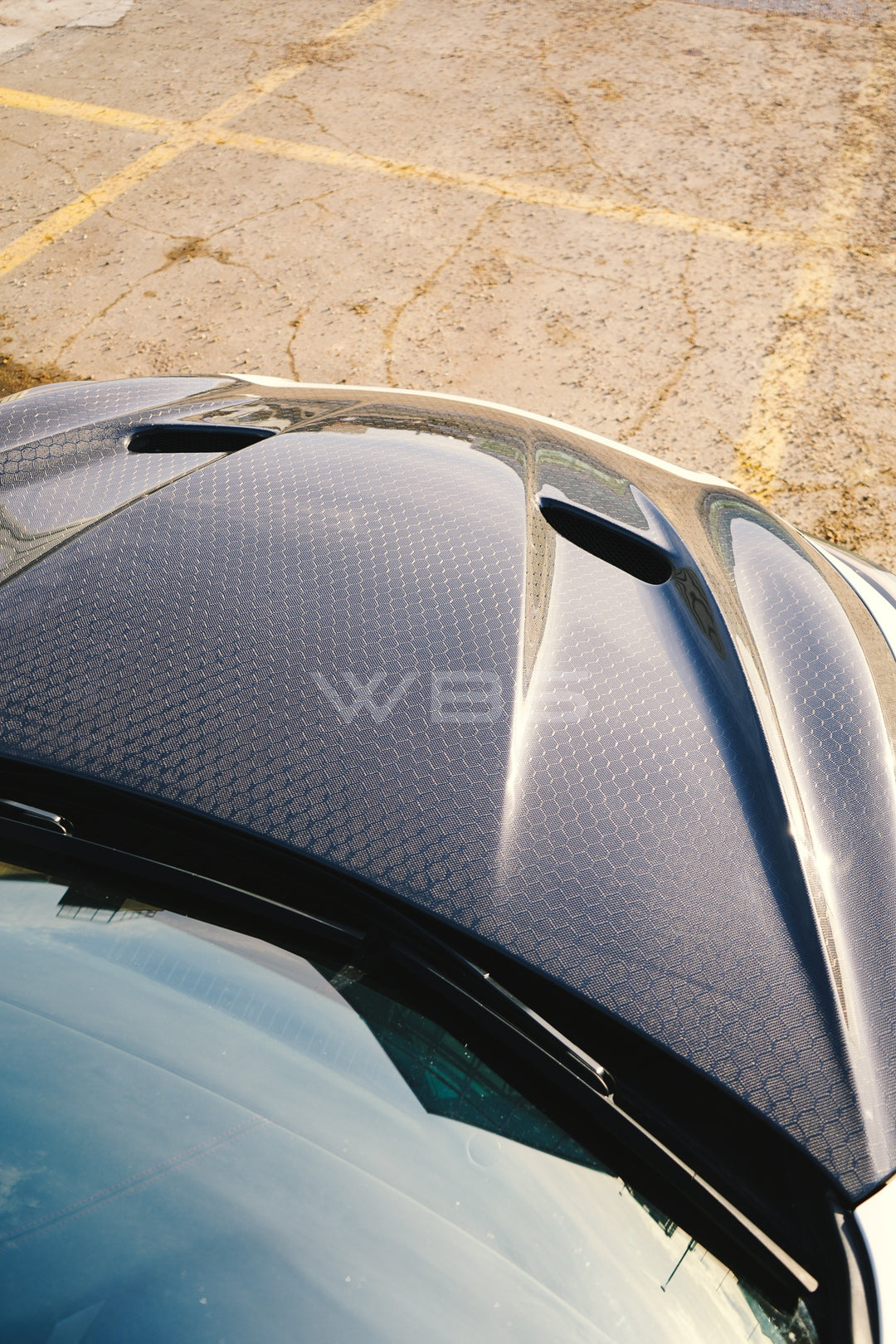 INFINITI Q50 SV STYLE GENUINE CARBON FIBER HOOD