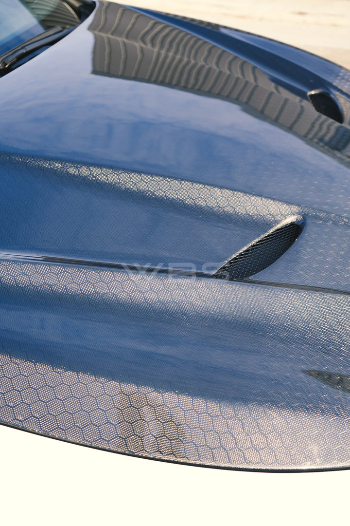 INFINITI Q50 SV STYLE GENUINE CARBON FIBER HOOD