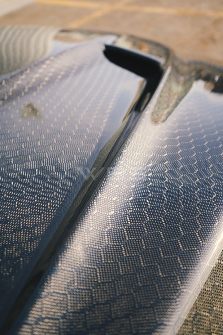 INFINITI Q50 SV STYLE GENUINE CARBON FIBER HOOD