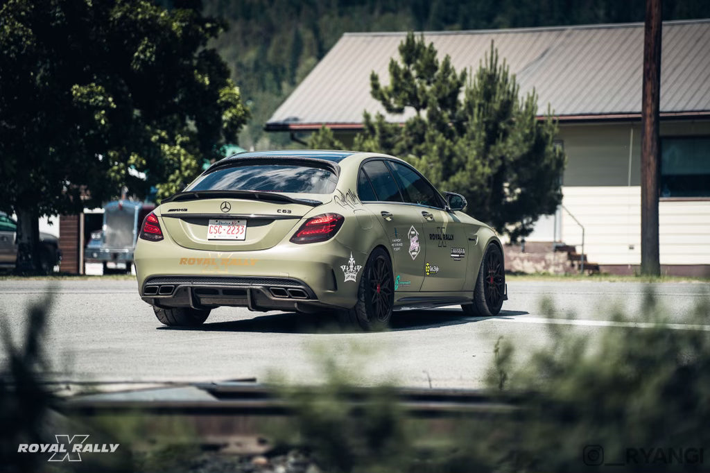 W205 C63 Rear Aesthetic Parts