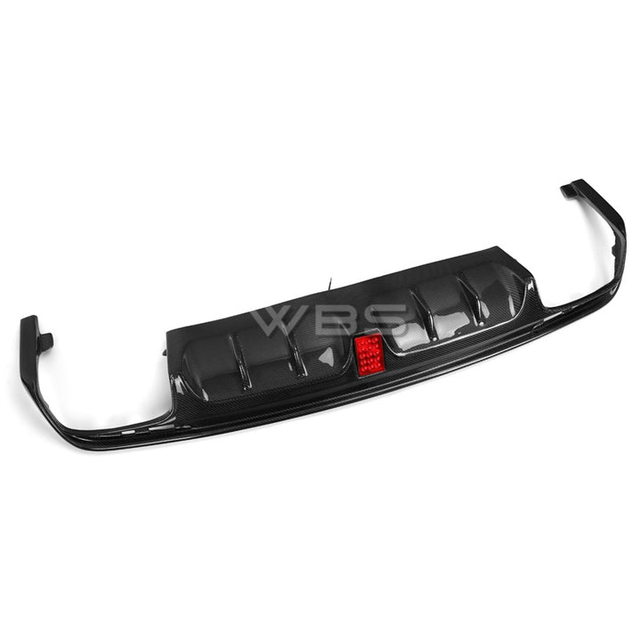 MERCEDES W222 S63/ S CLASS BRABUS DIFFUSER GENUINE CARBON FIBER
