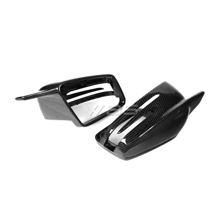 MERCEDES W212 E63/E CLASS SIDE MIRROR CAPS GENUINE CARBON FIBER