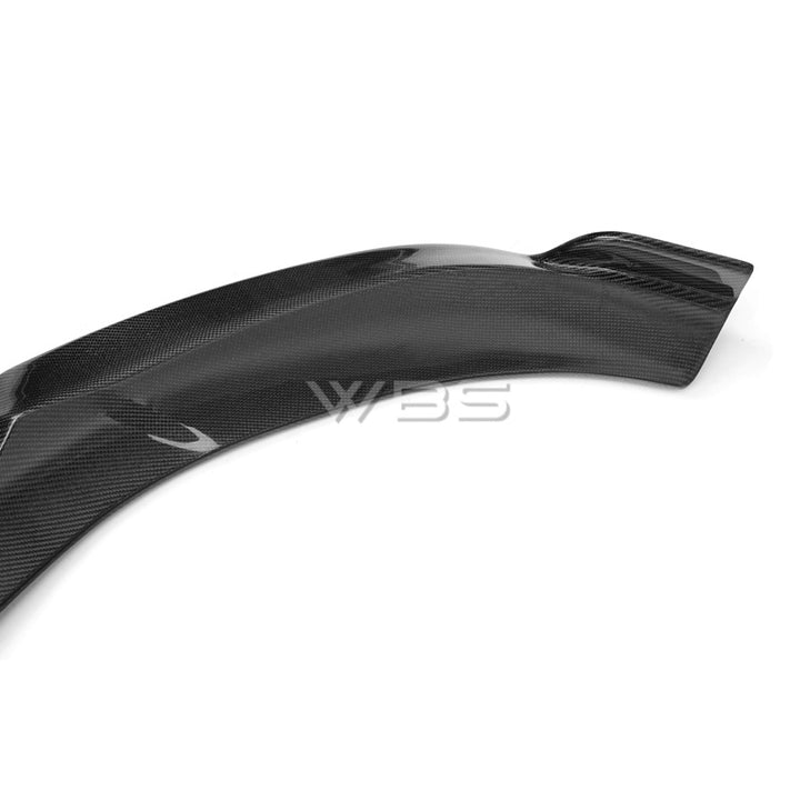 MERCEDES W117 CLA45 FRONT BUMPER LIP R1 STYLE GENUINE CARBON FIBER
