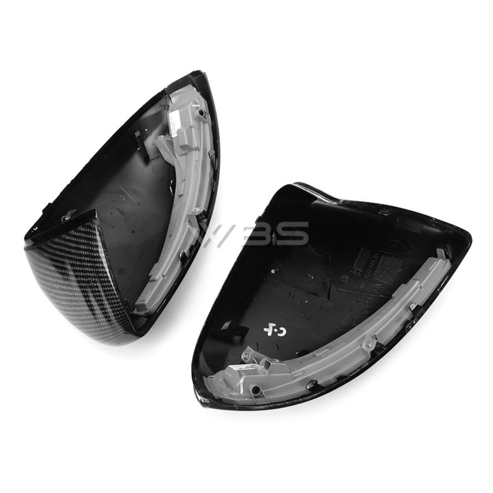MERCEDES W205 C63/C CLASS MIRROR CAPS AMG STYLE GENUINE CARBON FIBER