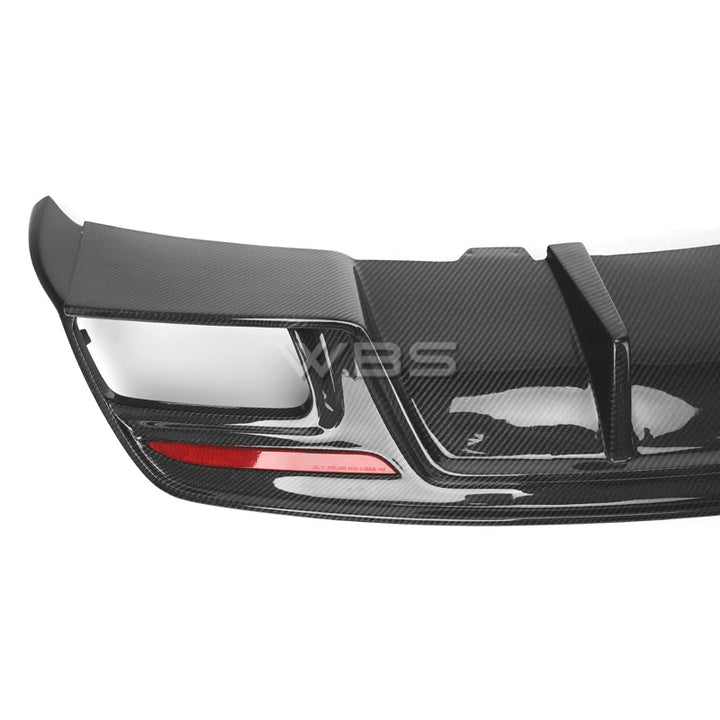 MERCEDES W117 CLA45/ CLA250 REAR DIFFUSER WITH LED 3RD LIGHT GENUINE CF