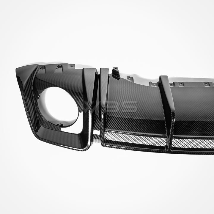 AUDI R8 FACELIFT GENUINE CARBON FIBER DIFFUSER GT STYLE BY WBS