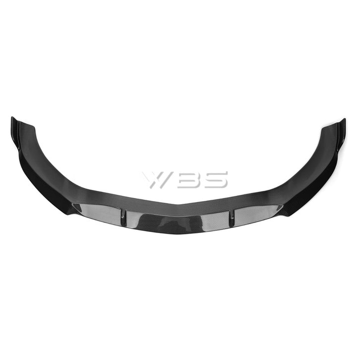MERCEDES W117 CLA45 FRONT BUMPER LIP R1 STYLE GENUINE CARBON FIBER