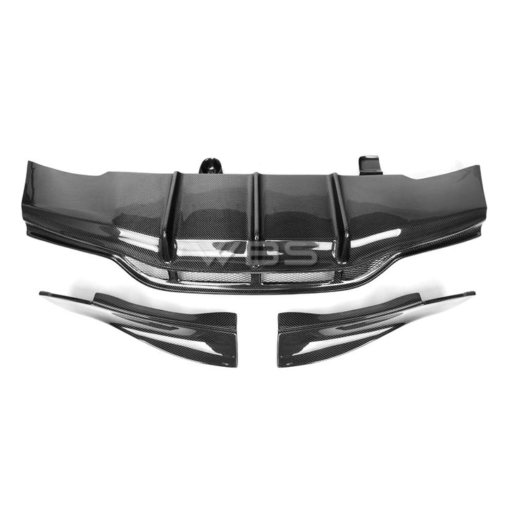 MERCEDES W205 C63 COUPE BRABUS DIFFUSER KIT GENUINE CARBON FIBER