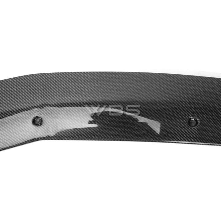 MERCEDES W117 CLA45 FRONT BUMPER LIP R1 STYLE GENUINE CARBON FIBER