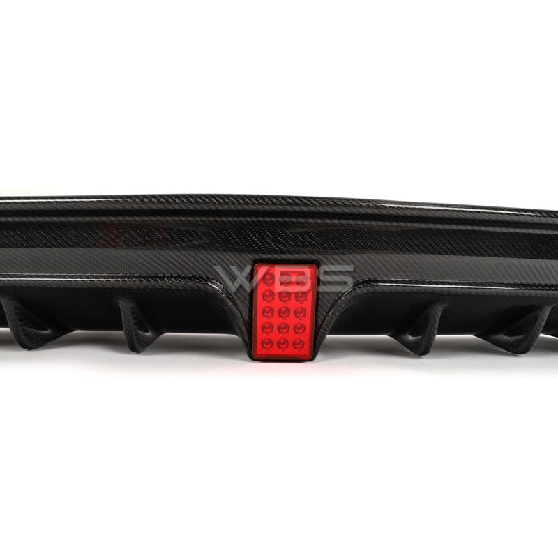 MERCEDES W222 S63/ S CLASS BRABUS DIFFUSER GENUINE CARBON FIBER