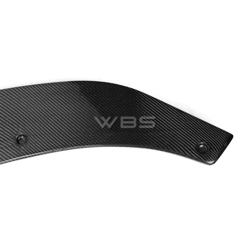 MERCEDES W117 CLA45 FRONT BUMPER LIP R1 STYLE GENUINE CARBON FIBER