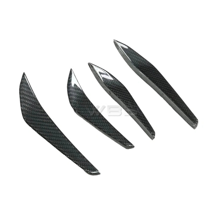 BMW G8X M3/ M4 FRONT CANARDS GENUINE CARBON FIBER