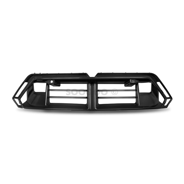 WBS - BMW M5 G90/ G99 GENUINE CARBON FIBER FULL OEM REPLACEMENT FRONT GRILL SQ STYLE