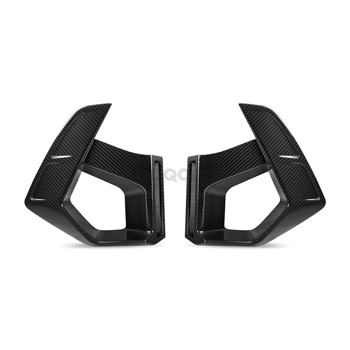 WBS - BMW X3M F97 LCI SQ STYLE FRONT AIR DUCTS GENUINE CARBON FIBER