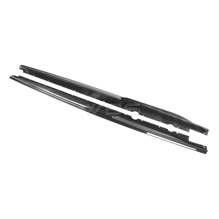 AUDI R8 FACELIFT GENUINE CARBON FIBER SIDE SKIRTS GT-STYLE BY WBS