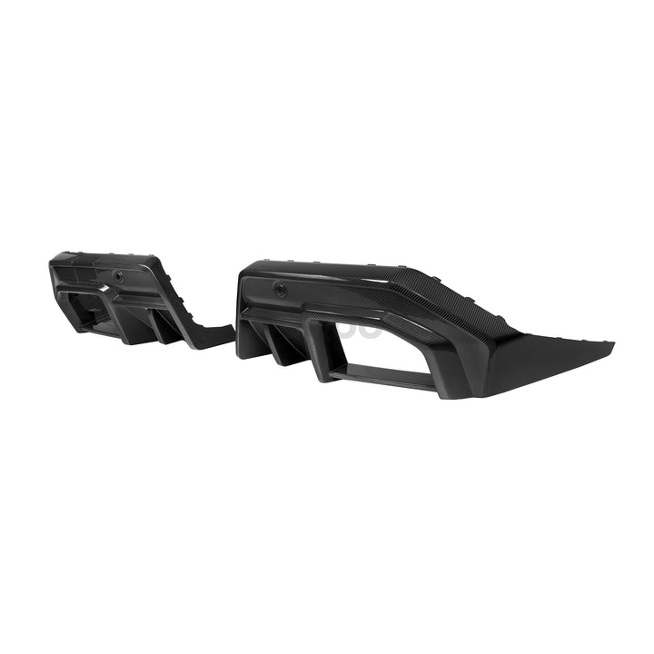 WBS - BMW G90/ G99 M5 SQ V1 STYLE DIFFUSER GENUINE CARBON FIBER