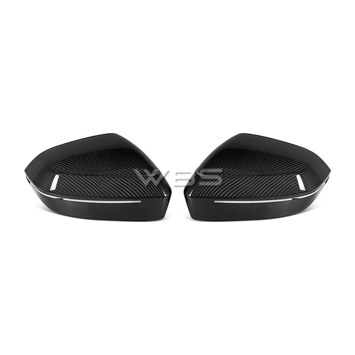 WBS - BMW G90/ G99 M5 OEM REPLACEMENT MIRROR CAPS SET GENUINE CARBON FIBER