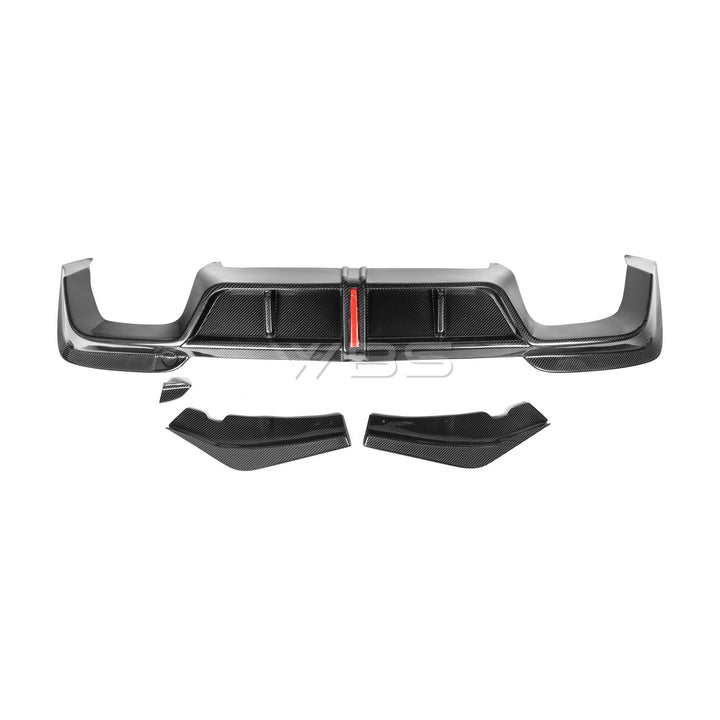 WBS - BMW X3M F97 F1- STYLE DIFFUSER KIT GENUINE CARBON FIBER
