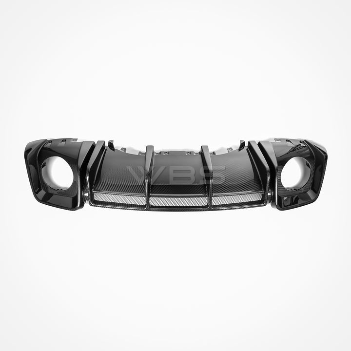AUDI R8 FACELIFT GENUINE CARBON FIBER DIFFUSER GT STYLE BY WBS