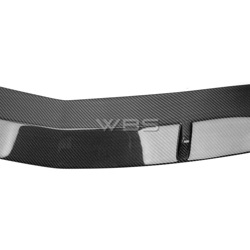 MERCEDES W117 CLA45 FRONT BUMPER LIP R1 STYLE GENUINE CARBON FIBER