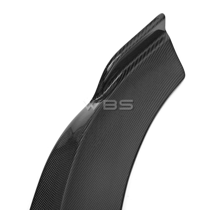 MERCEDES W117 CLA45 FRONT BUMPER LIP R1 STYLE GENUINE CARBON FIBER