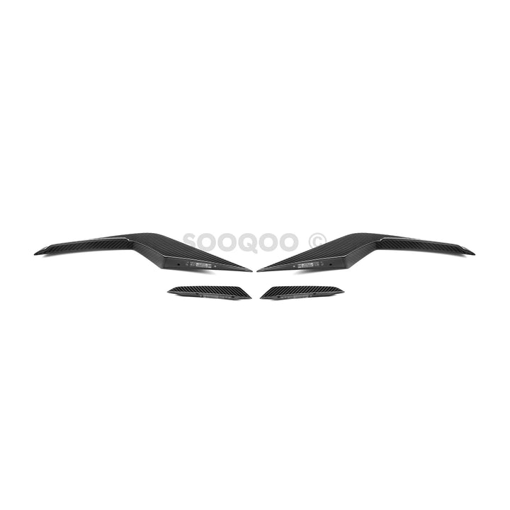 WBS - BMW G90/ G99 M5 FRONT BUMPER CANARDS SET GENUINE CARBON FIBER