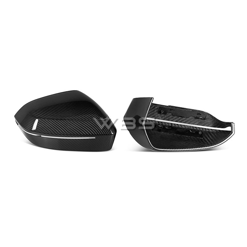 WBS - BMW G90/ G99 M5 OEM REPLACEMENT MIRROR CAPS SET GENUINE CARBON FIBER