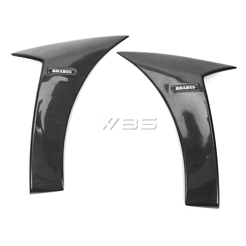 MERCEDES W222 S63/ S CLASS BRABUS SIDE FENDERS TRIM GENUINE CARBON FIBER