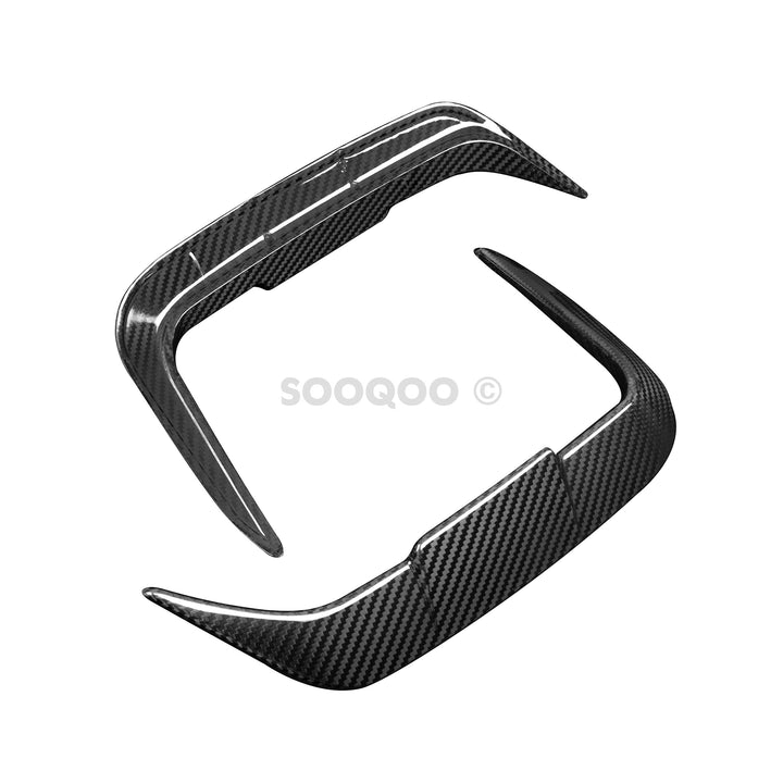 WBS - BMW X3M F97 REAR BUMPER TRIMS GENUINE CARBON FIBER