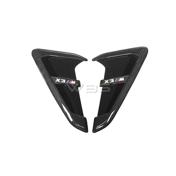 WBS - BMW X3M F97 / X4M F98 SIDE FENDER TRIMS GENUINE CARBON FIBER