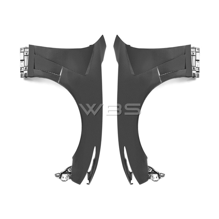 INFINITI G37 COUPE FULL GENUINE CARBON FIBER FENDERS ADF STYLE