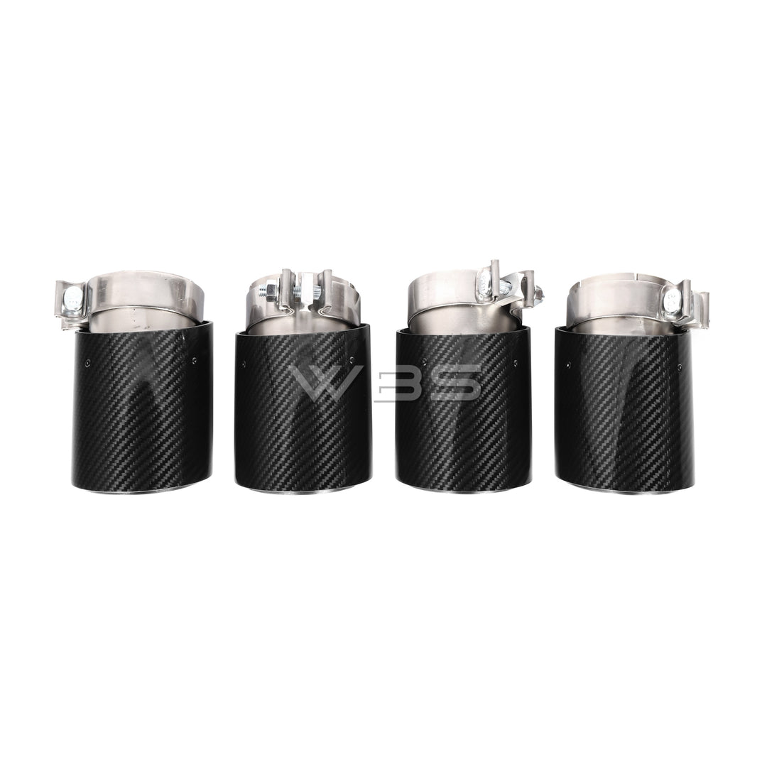 WBS - BMW G90/ G99 M5 M PERFORMANCE CF EXHAUST TIPS SET
