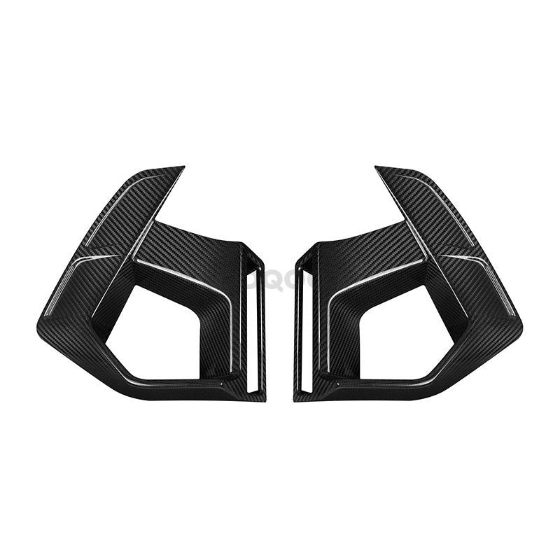 WBS - BMW X3M F97 LCI SQ STYLE FRONT AIR DUCTS GENUINE CARBON FIBER