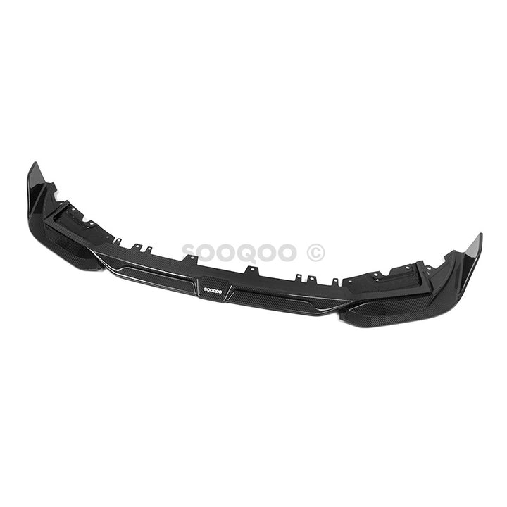 WBS - BMW X3M F97 LCI SQ V1 STYLE FRONT LIP GENUINE CARBON FIBER