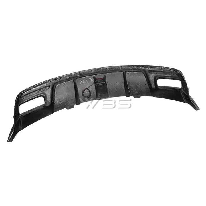 MERCEDES W117 CLA45/ CLA250 REAR DIFFUSER WITH LED 3RD LIGHT GENUINE CF
