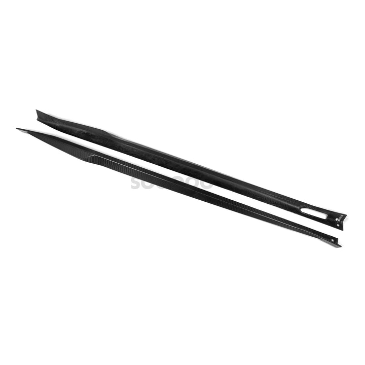 WBS - BMW X3M F97 SQ V1 STYLE SIDE SKIRTS GENUINE CARBON FIBER