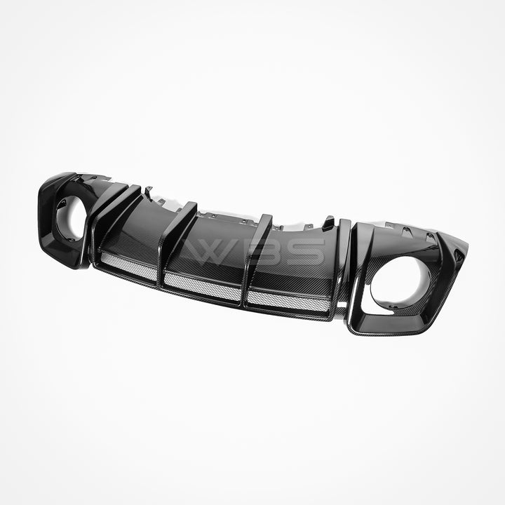 AUDI R8 FACELIFT GENUINE CARBON FIBER DIFFUSER GT STYLE BY WBS
