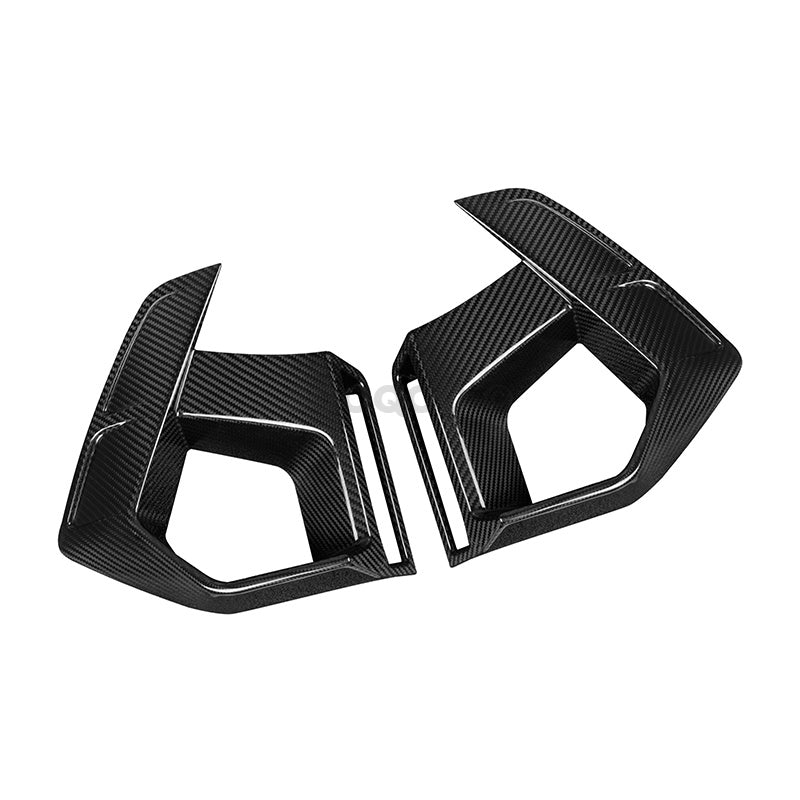 WBS - BMW X3M F97 LCI SQ STYLE FRONT AIR DUCTS GENUINE CARBON FIBER