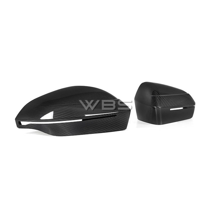 WBS - BMW G90/ G99 M5 OEM REPLACEMENT MIRROR CAPS SET GENUINE CARBON FIBER