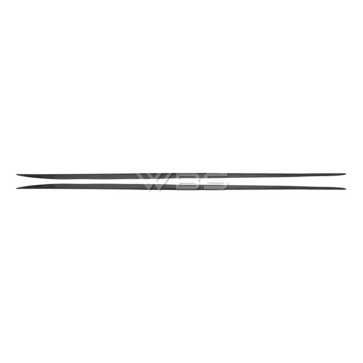 MERCEDES W205 C63 COUPE SIDE PANEL TRIM REPLACEMENT GENUINE CARBON FIBER