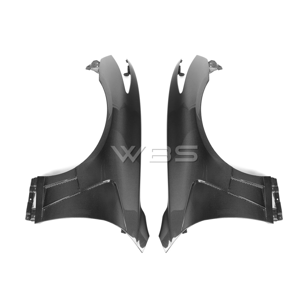 INFINITI G37 COUPE FULL GENUINE CARBON FIBER FENDERS ADF STYLE