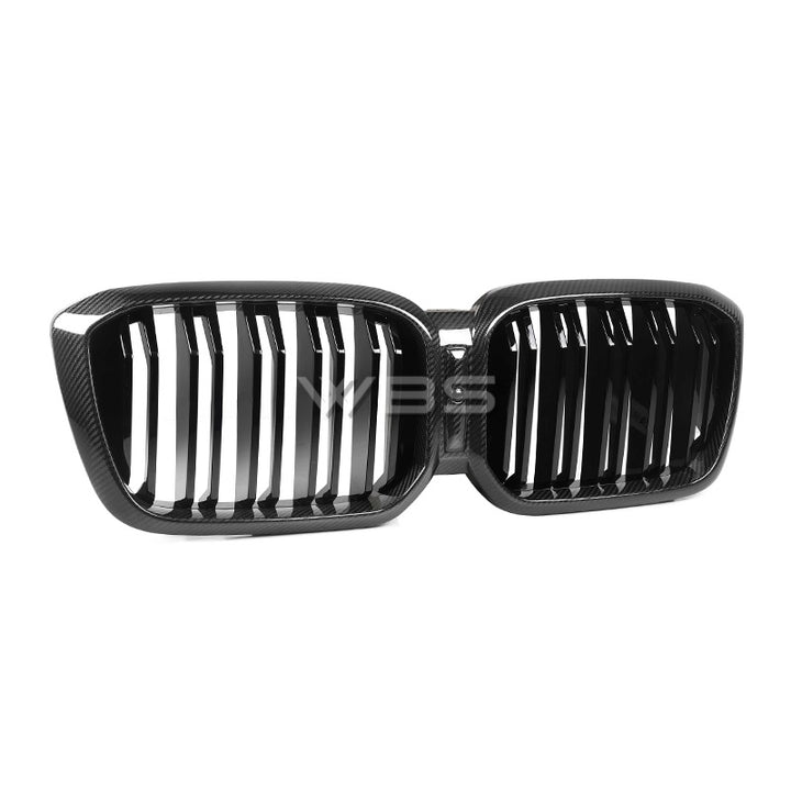 WBS - BMW X3M F97 LCI FRONT GRILLE REPLACEMENT GENUINE CARBON FIBER