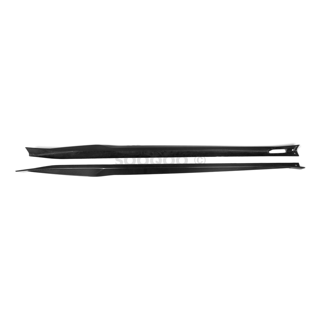 WBS - BMW X3M F97 SQ V1 STYLE SIDE SKIRTS GENUINE CARBON FIBER