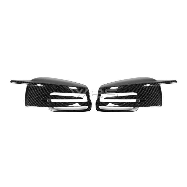 MERCEDES W212 E63/E CLASS SIDE MIRROR CAPS GENUINE CARBON FIBER