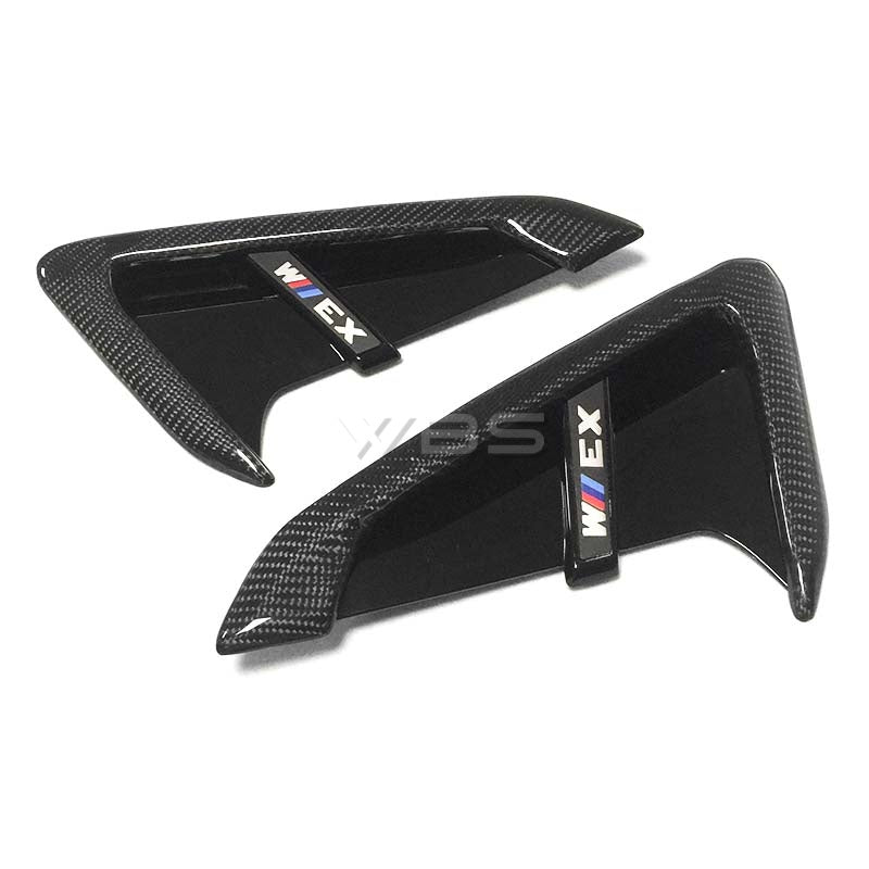 WBS - BMW X3M F97 / X4M F98 SIDE FENDER TRIMS GENUINE CARBON FIBER