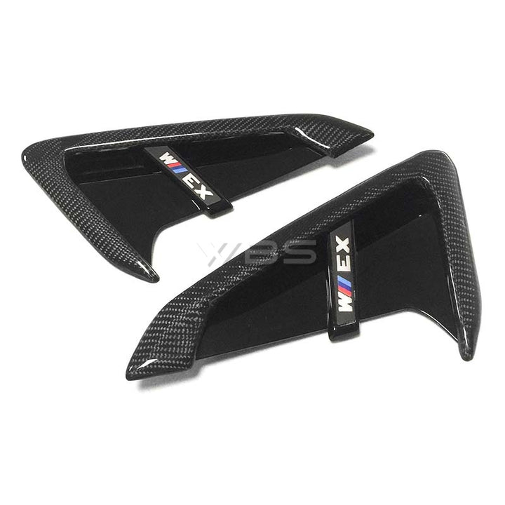 WBS - BMW X3M F97 / X4M F98 SIDE FENDER TRIMS GENUINE CARBON FIBER